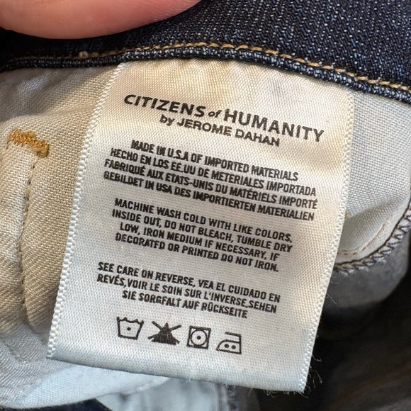 CITIZENS OF HUMANITY- ARIELLE MID RISE SLIM JEANS - Picture 7 of 9